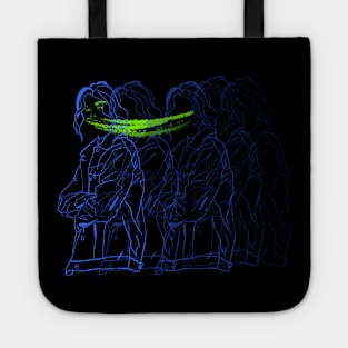 Neon silence Tote