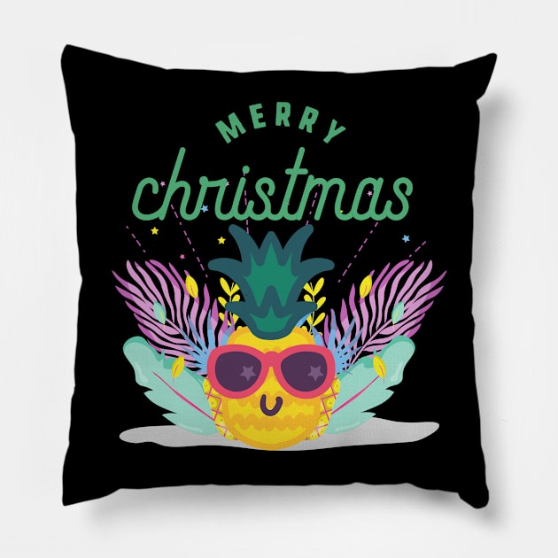 Christmas In July Pillow by naeshaassociates@gmail.com