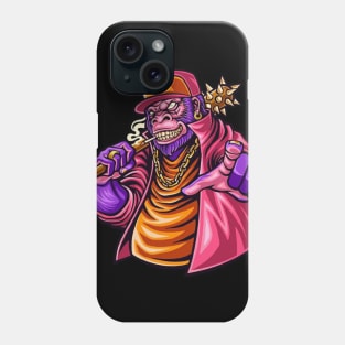 Badass gorilla Phone Case