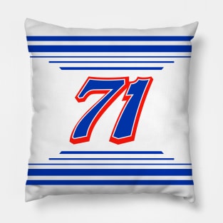 Rajah Caruth #71 2024 NASCAR Design Pillow