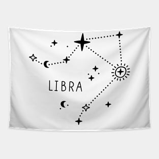Libra Astrology sign Tapestry
