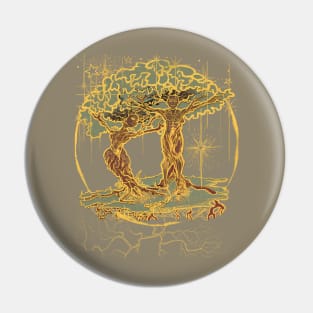 Trees of Life (Color and Light) Pin