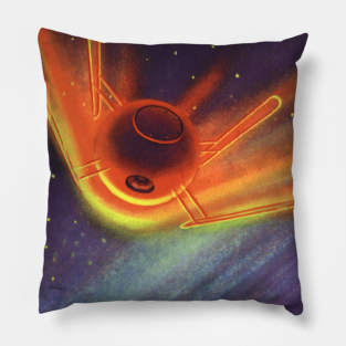 Vintage Science Fiction Pillow