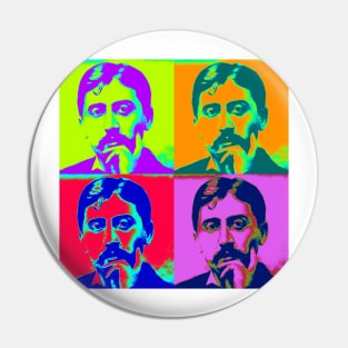 Pop Art - Marcel Proust Pin