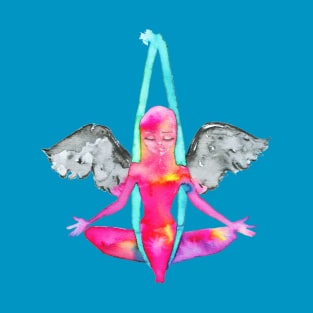 Aerial Yoga Angel T-Shirt