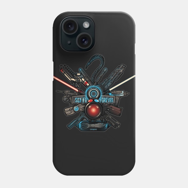 Sci-Fi Forever Phone Case by LetterQ