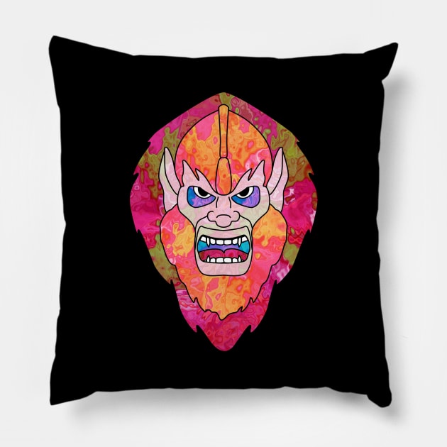 Grayskull Gang - Beastman Pillow by Leroy Binks