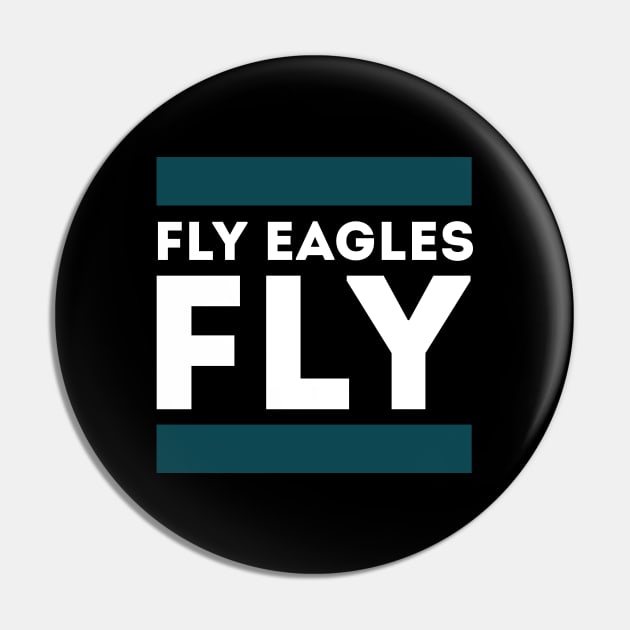 Fly Eagles Fly Pin by Funnyteesforme