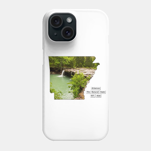 Arkansas USA Phone Case by Designs by Dyer