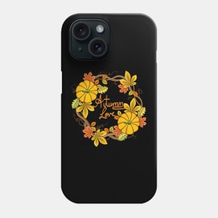 Autumn Love - Wreath Phone Case