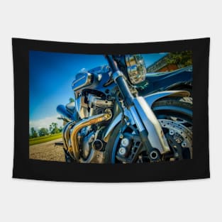 Arty Motorbike Tapestry