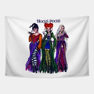 hocus pocus fanart Tapestry