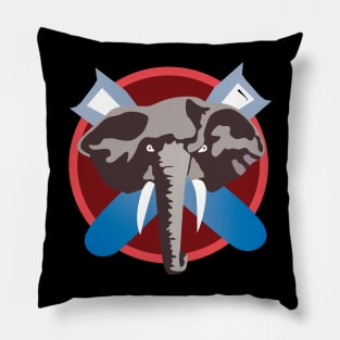 502nd Bomb Squadron - SSI wo Txt X 300 Pillow