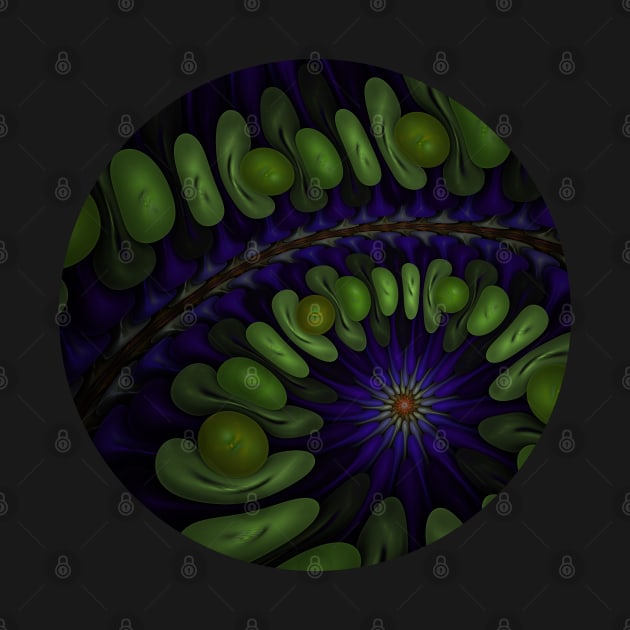 Green Bean Mandala by ElviraDraat