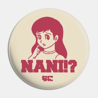 Nani!? Vintage Anime Pin