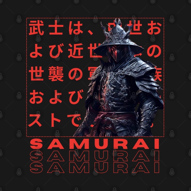 Samurai Cool Japanese merchandise by earngave