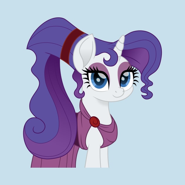 Rarity Megara by CloudyGlow