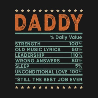 Daddy Father’s Day design T-Shirt