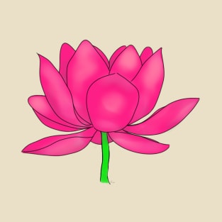 Pink Lotus Blossom T-Shirt