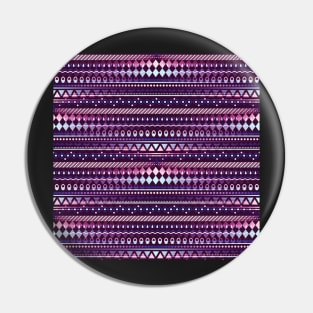 Trippy Tribal Pattern Pin