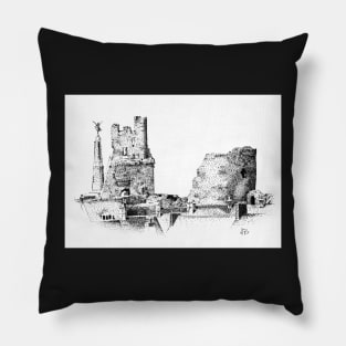 Aberystwyth Castle Pillow