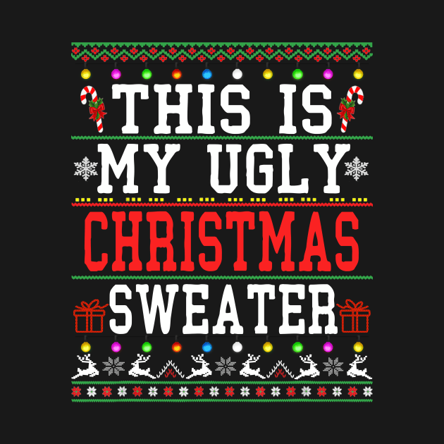 ugly sweater - ugly sweater christmas 2024 by Bagshaw Gravity