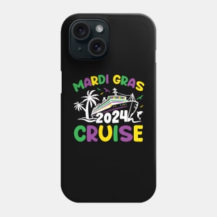 Mardi Gras Cruise Squad Matching Group Family Vacation 2024 Phone Case