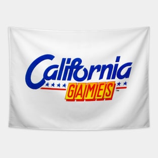 California Games Logo Tapestry