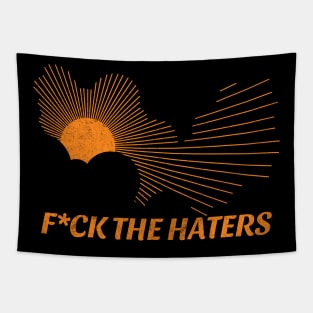 F*ck the haters Tapestry