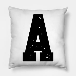 LETTER A LOGO DESIGN Pillow