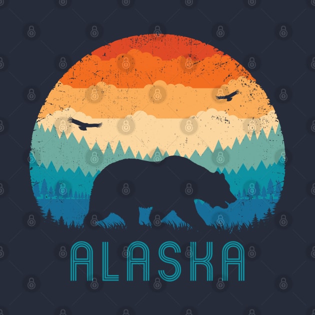 Alaska Retro Bear by TigerTom