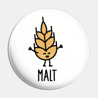 Malt hop BFF hipster couples beer friends men Pin