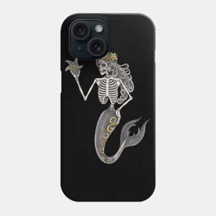 Mermaid skull. Phone Case