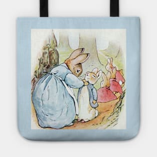 Mrs. Rabbit Tells Peter to Behave - Beatrix Potter Tote