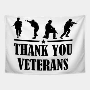 Thank You Veterans Tapestry