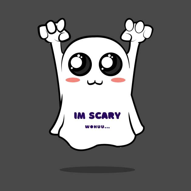 cutest ghost but not scary by Pokoyo.mans@gmail.com