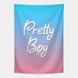 Pretty Boy - Sunset Gradient Tapestry