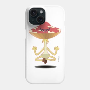 meditator Mr. Amanita Phone Case