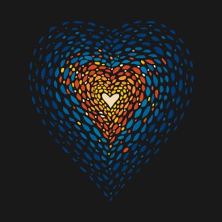 Starry Heart - Vang Gogh T-Shirt