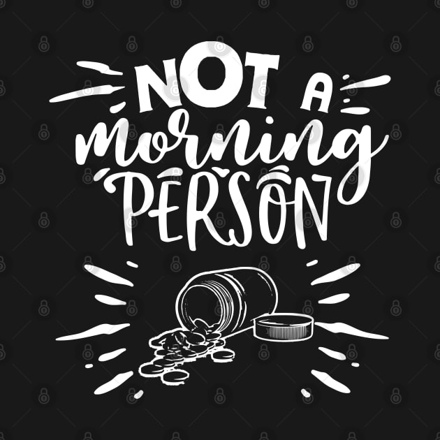 Not a Morning Person - Mental Health Awareness - Goth Fashion - depression, anxiety, bipolar by Wanderer Bat