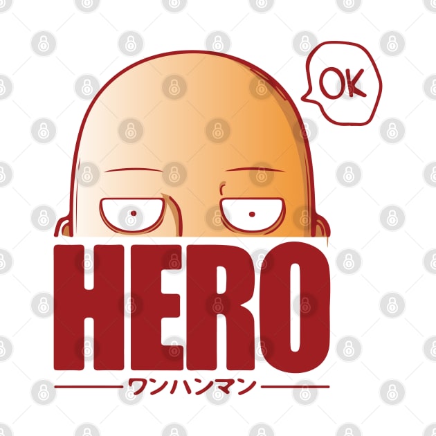 Bald Hero OPM Anime Fanart by Planet of Tees