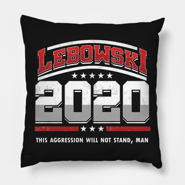 Big Lebowski 2020 for President Gift Pillow by woormle