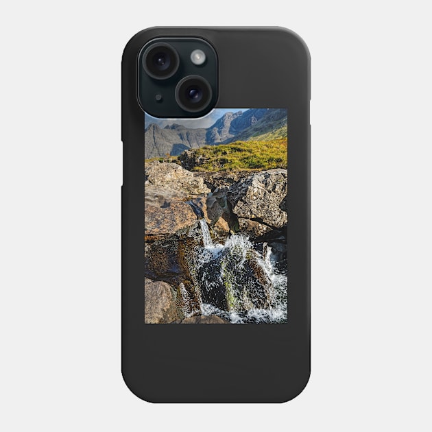 Skye, Scotland - Elgol, Fairy Pools Phone Case by mbangert