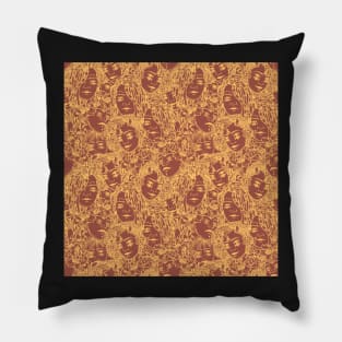 Gothic halloween girl Pillow