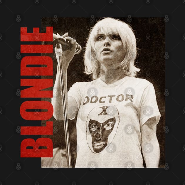 TEXTURE ART-Blondie - Retro Aesthetic Fan Art by ZiziVintage