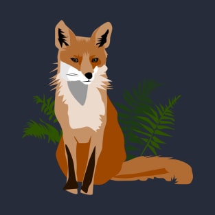 Fox and fern T-Shirt