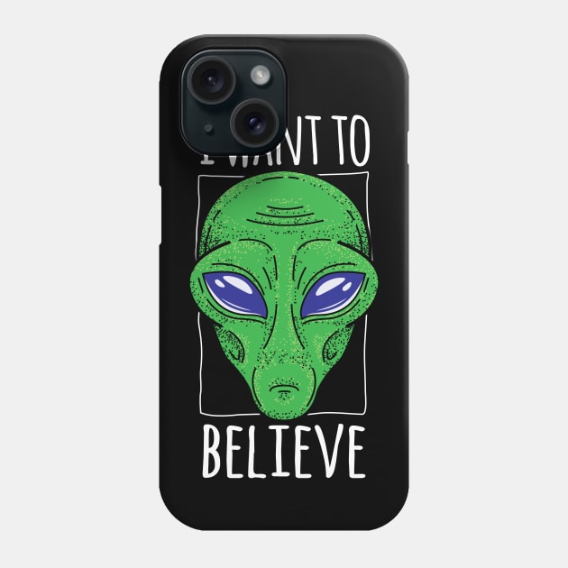 I want to believe Phone Case by diardo