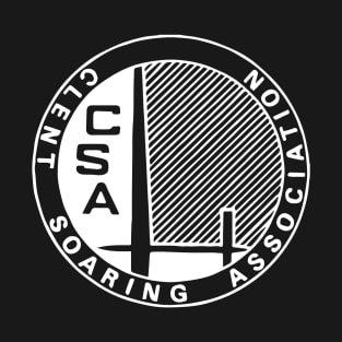 CSA Small/Badge White Logo T-Shirt