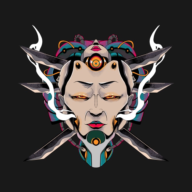 Geisha Mech by Artatalk