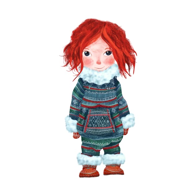 Winter Girl by JakoRila